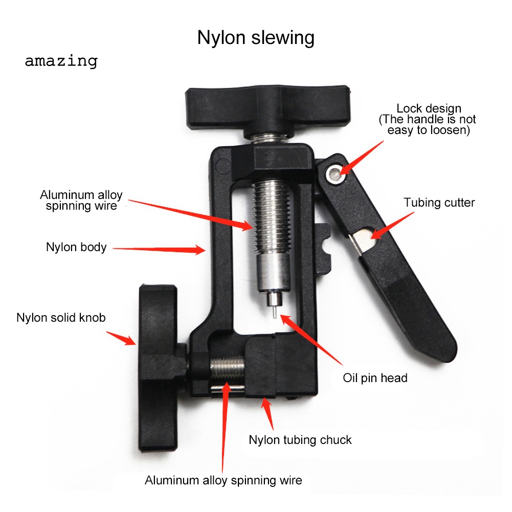 Dụng Cụ Lắp Đặt Ống Dẫn Dầu Xe Đạp Hình Chữ T Đa Năng