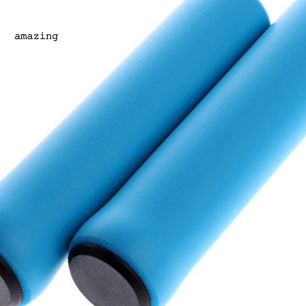 1 Cặp Vỏ Bọc Tay Lái Xe Đạp MTB Bằng Silicon Mềm Mại Chống Trượt