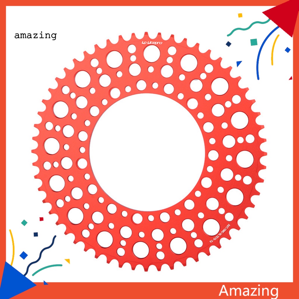 Bánh Xích Xe Đạp Leo Núi Bằng Hợp Kim Nhôm Thiết Kế Rỗng Nhẹ Hình Nhện