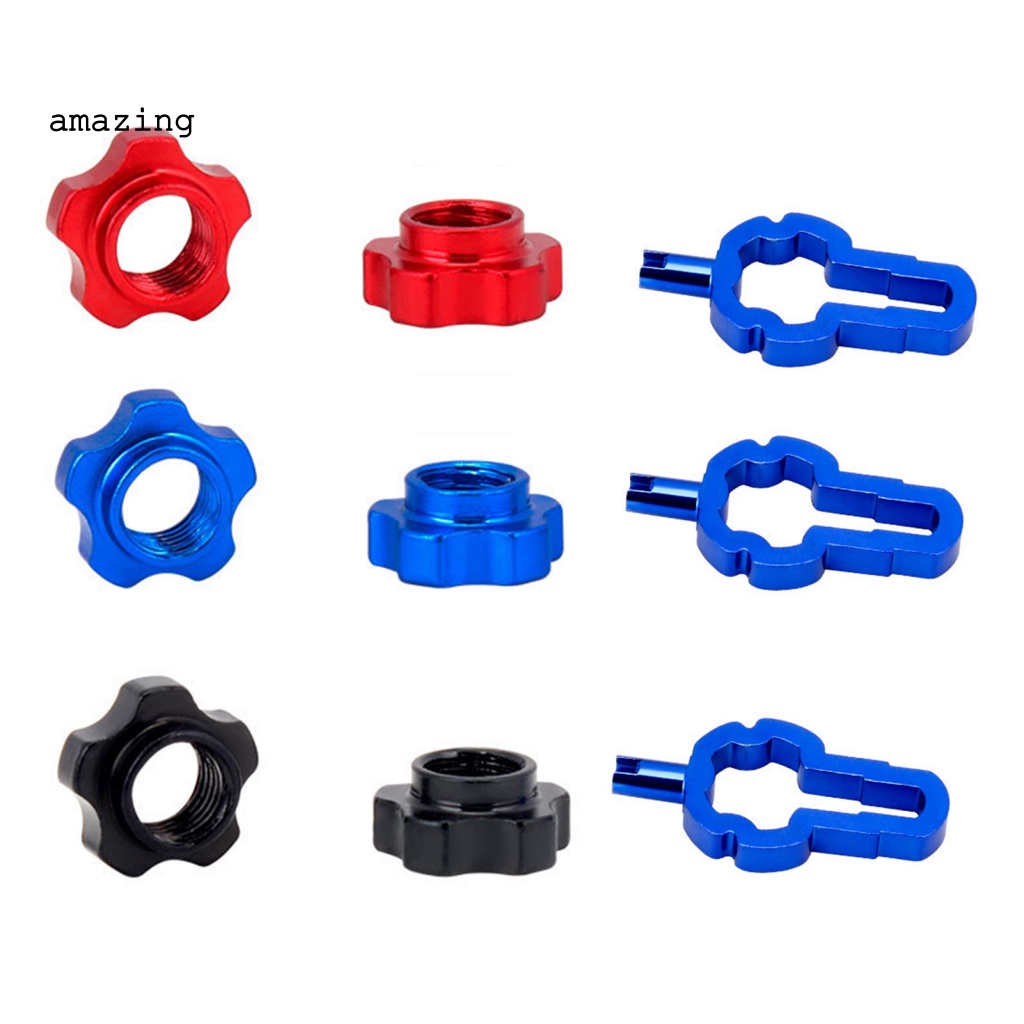 Bộ Đai Ốc Van Chuyển Đổi CNC Kèm Cờ Lê Lắp Đặt Chuyên Dụng Cho Xe Đạp