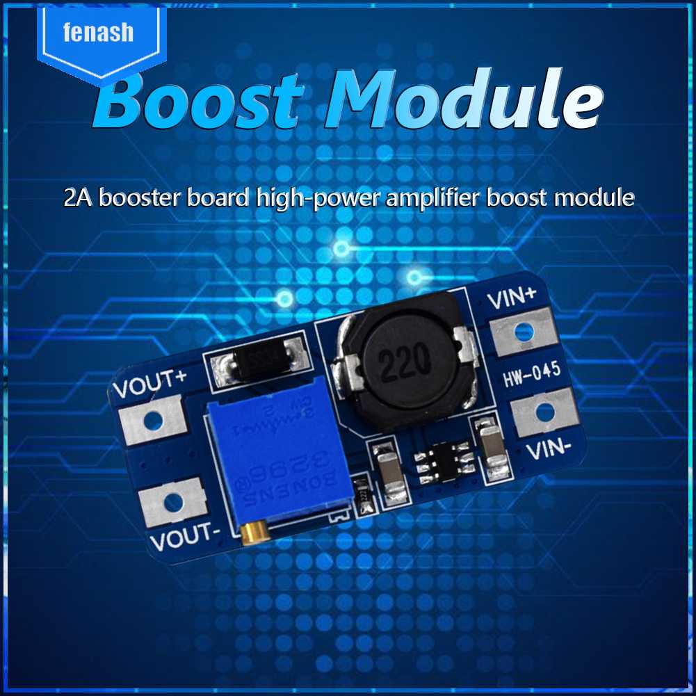 Bảng Mạch Tăng Áp Nguồn Điện HW-045 2V-24V 2A DC