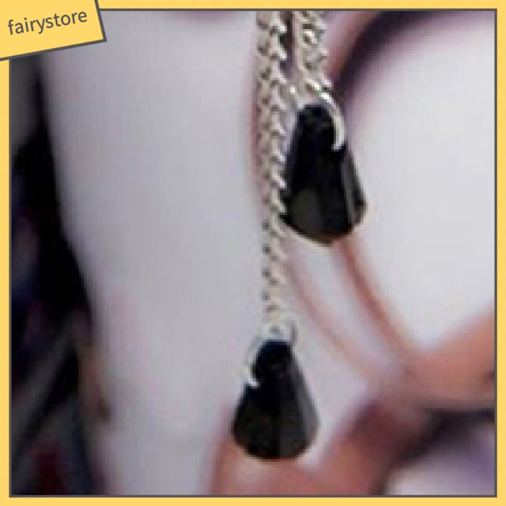 Bông Tai Dáng Dài Hình Bướm Bằng Hợp Kim Phong Cách Vintage Dành Cho Nữ