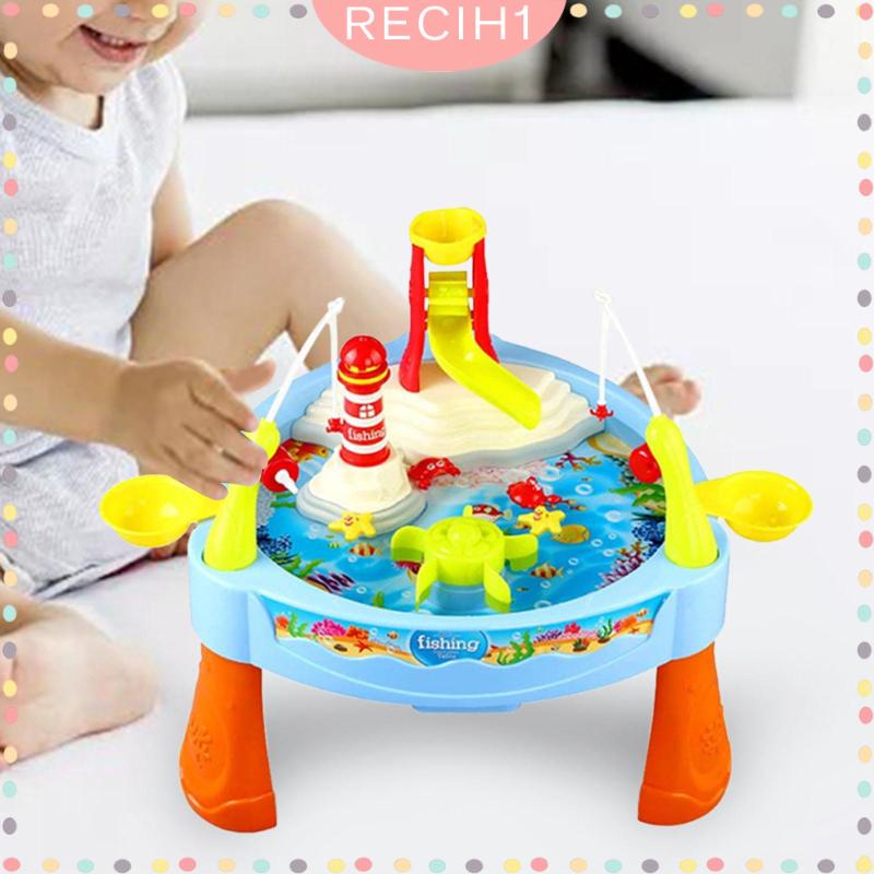 Bộ Đồ Chơi Câu Cá Có Nhạc Và Đèn Dành Cho Trẻ Em 1-3 Tuổi