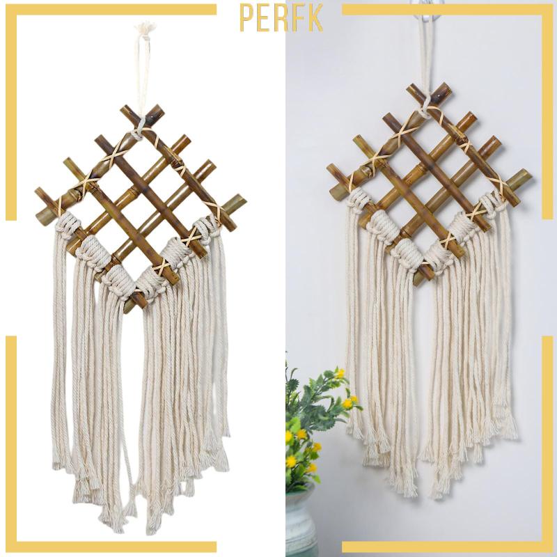 Thảm Dệt Macrame Treo Tường Trang Trí Phong Cách Bohemian