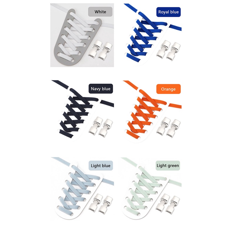 Dây Giày Co Giãn Không Cần Buộc Tiện Dụng