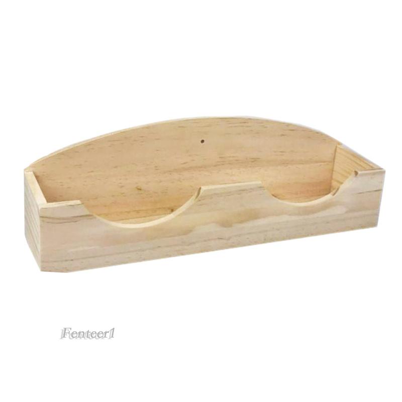 [Fenteer1] Giá Đỡ Bằng Gỗ Đựng Thức Ăn Cho Thỏ Hay Vật Nuôi Nhỏ