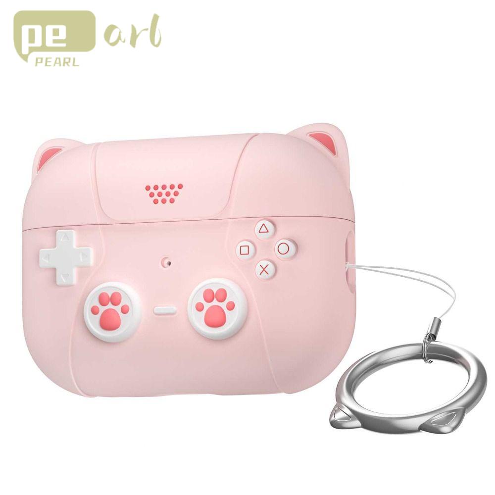 PEARLVN Vỏ Silicone Bảo Vệ Hộp Sạc Tai Nghe Bluetooth Họa Tiết Hoạt Hình Dễ Thương Ốp