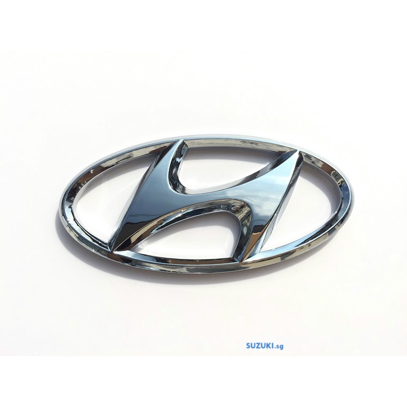 Logo Trang Trí Vô Lăng Xe Hơi Hyundai Chất Lượng Cao