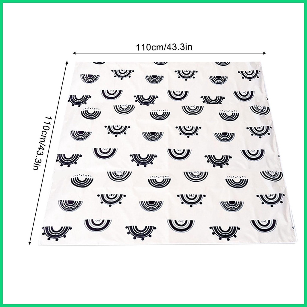 Thảm Lót Sàn Chống Trượt / Thấm Nước 43x43in Có Thể Giặt Sạch Tiện Dụng Cho jiwvn