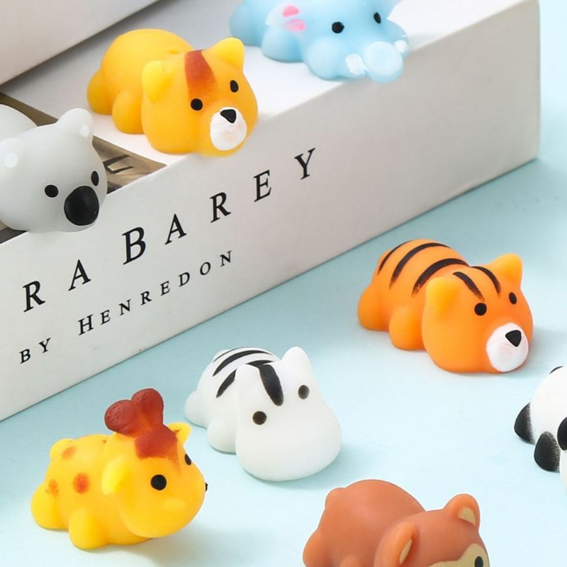 Bộ 24 Bóng Xốp Mềm Đồ Chơi Giảm Căng Thẳng Hình Động Vật Dễ Thương Cho Bé