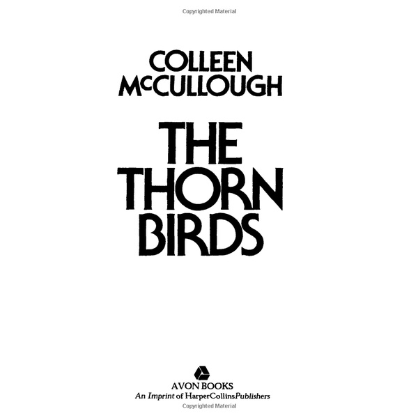 Sách The Thorn Birds