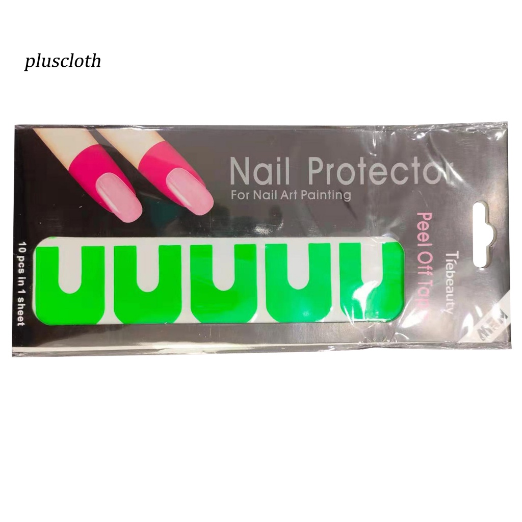 Cuộn Băng Keo Dán Móng Hình Chữ U Chống Lem Dùng Một Lần