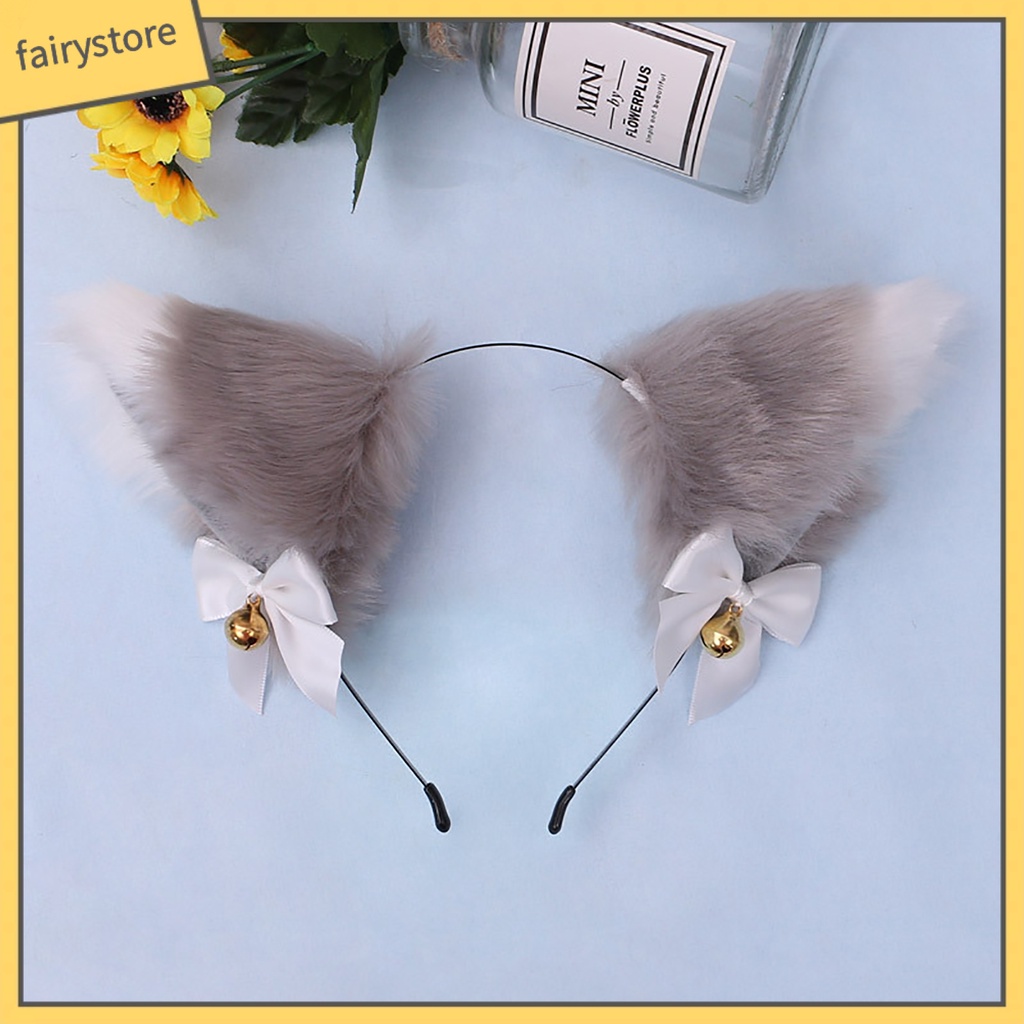 Băng Đô Tai Thỏ Giả Lông Thỏ Hóa Trang Tiệc Tùng Dễ Thương