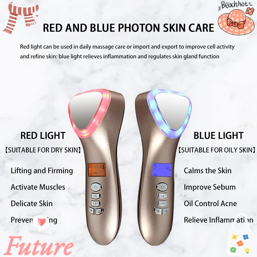 Máy Mát Xa Làm Sạch Lỗ Chân Lông Bằng Sóng Siêu Âm Chống Nếp Nhăn Chăm Sóc