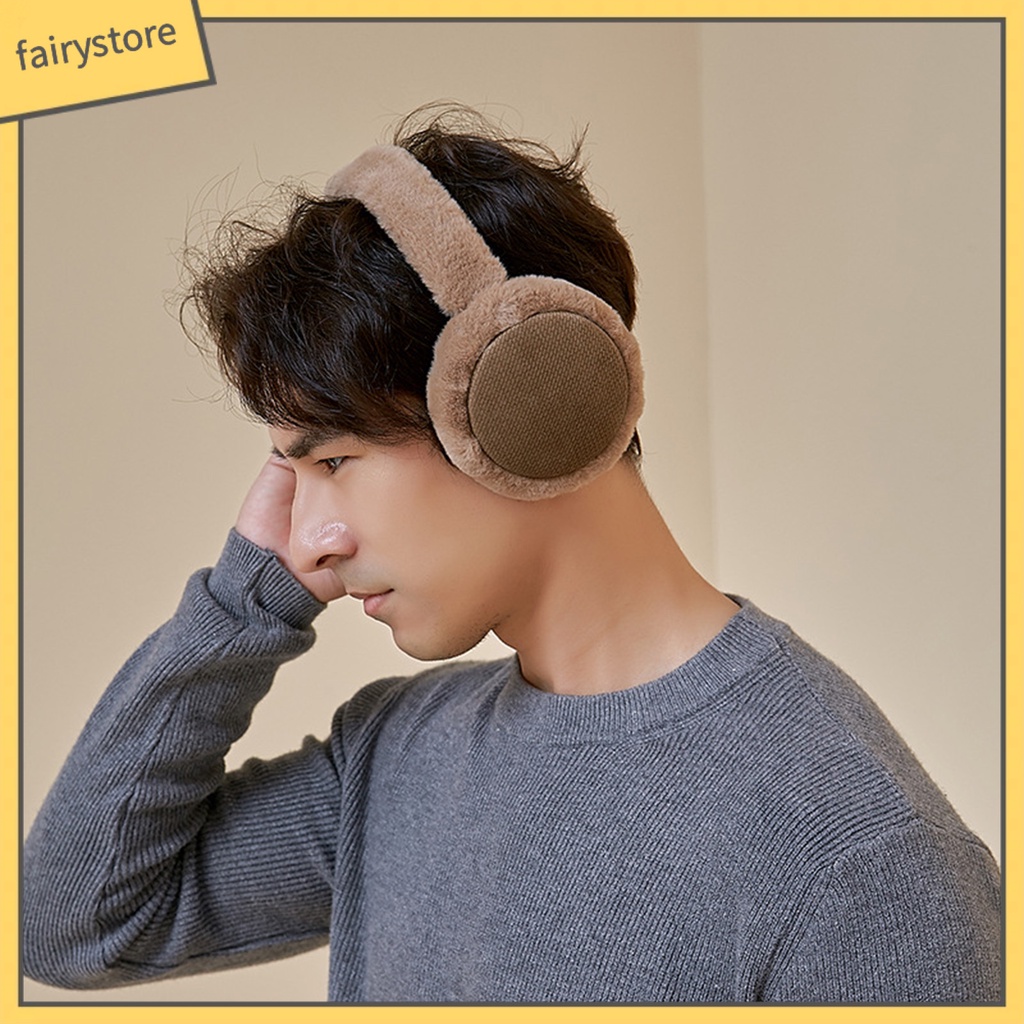 Bông Chụp Tai Giữ Ấm Chống Ngã Màu Sắc Trơn Co Giãn Tốt Có Thể Điều Chỉnh Dành Cho Nam Và Nữ