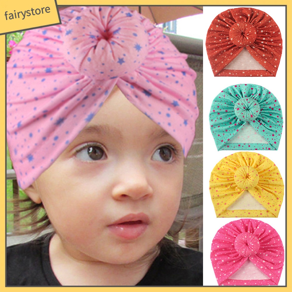 Băng Đô Thắt Nút Co Giãn Thoải Mái Thời Trang Cho Bé