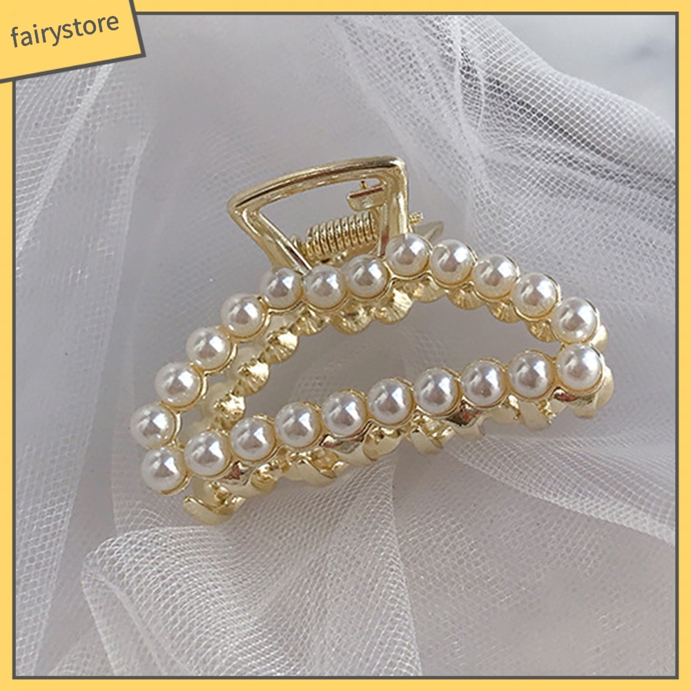 Kẹp TóC PhốI HạT NgọC Trai Giả ThờI Trang Cho Nữ