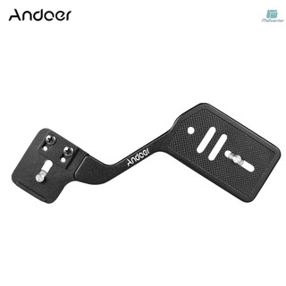 Andoer Universal Aluminum Bracket Mount Holder for Camera Speedlite Flash Light with 1/4