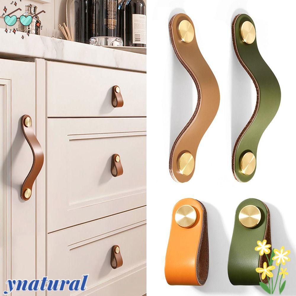 Bộ 2 Tay Nắm Cửa Chất Liệu Da Thân Thiện Với Môi Trường