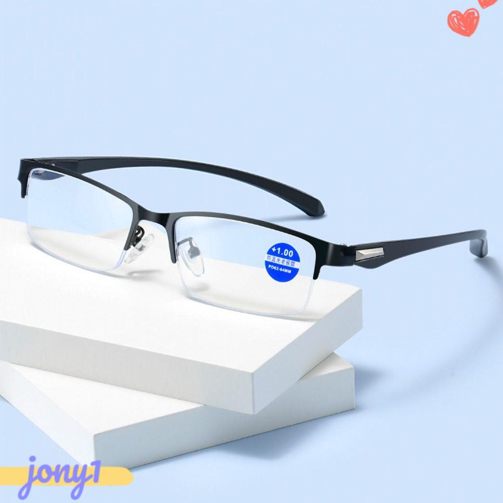 Kính Đọc Sách Nửa Gọng Đơn Giản Thời Trang Vintage