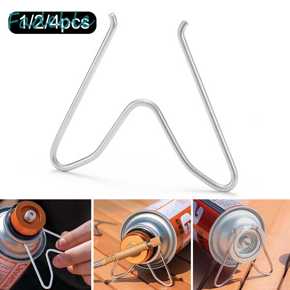 Giá Đỡ Bình Gas Chống Rò Rỉ Bằng Kim Loại Tiện Lợi Dành Cho Hoạt Động Ngoài Trời