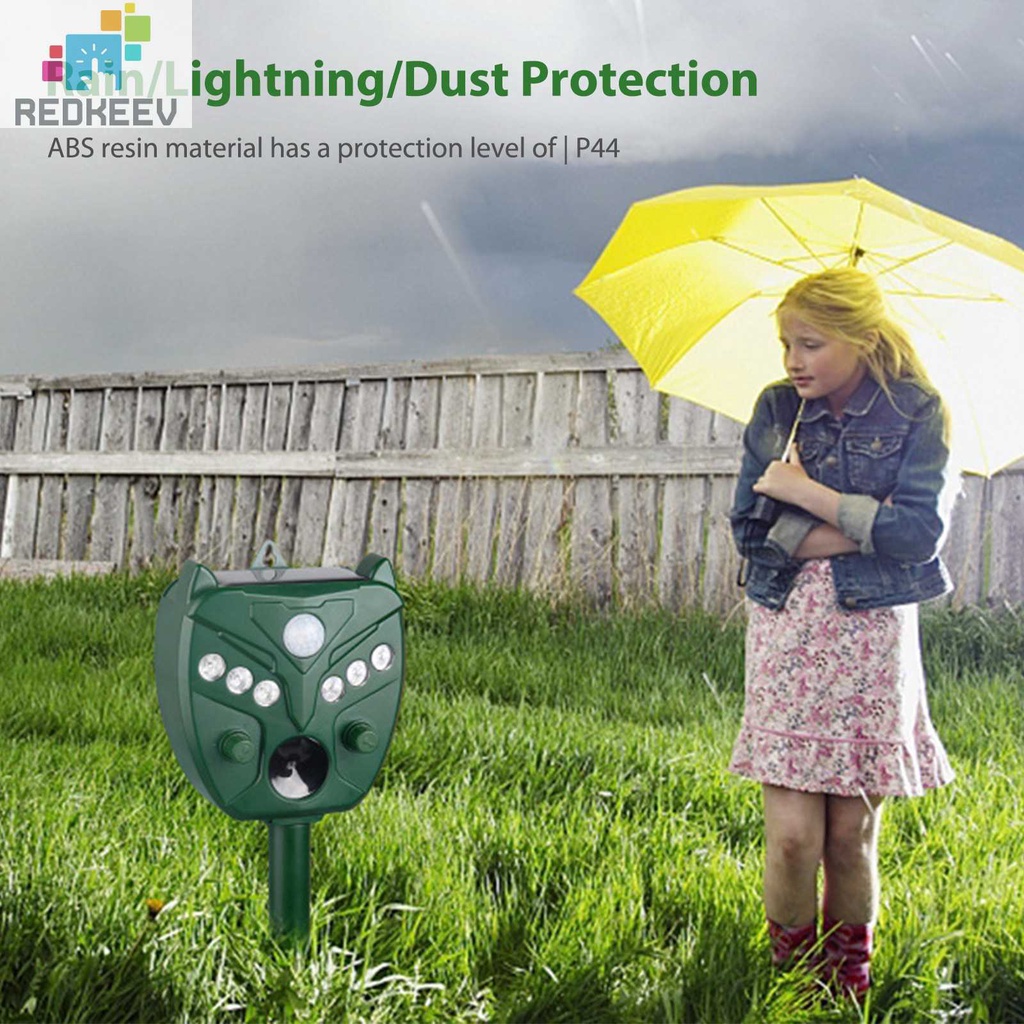 Thiết Bị Đuổi Côn Trùng Bằng Sóng Siêu Âm IP44 1200mAh