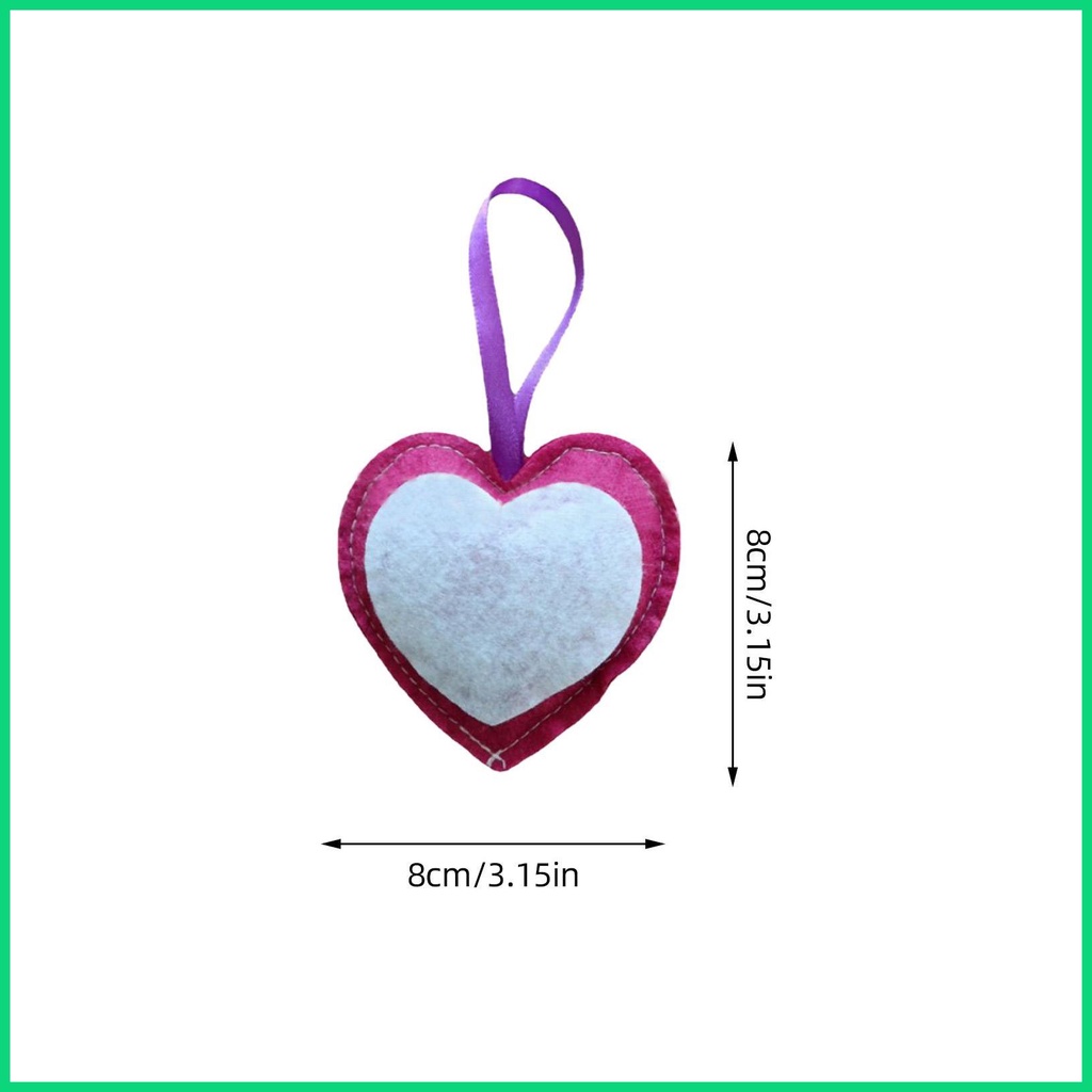 Phụ Kiện Trang Trí Cây Thông Hình Trái Tim Chống Mài Mòn