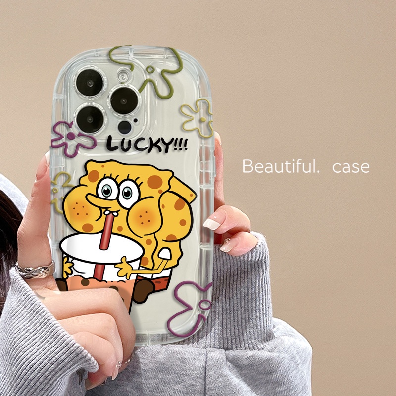 Ốp Điện Thoại Silicon TPU Mềm Trong Suốt In Họa Tiết Hoạt Hình Chống Sốc Cho IPhone 14 13 12 11 Pro XS Max X XR 7 + 8 Plus