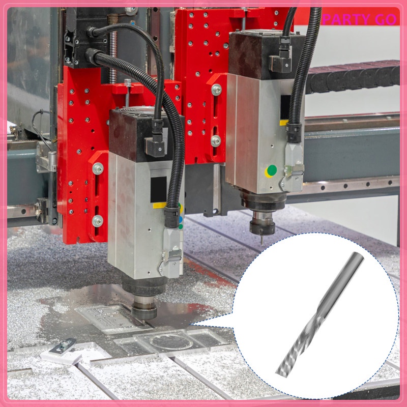 Mũi Phay Cắt CNC Bằng Thép Vonfram 6mm Chuyên Dụng