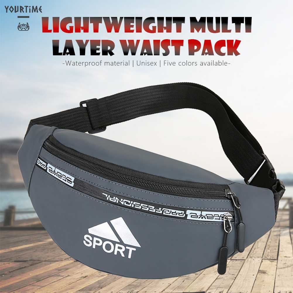 Túi Đeo Hông Thể Thao Chống Trộm Unisex