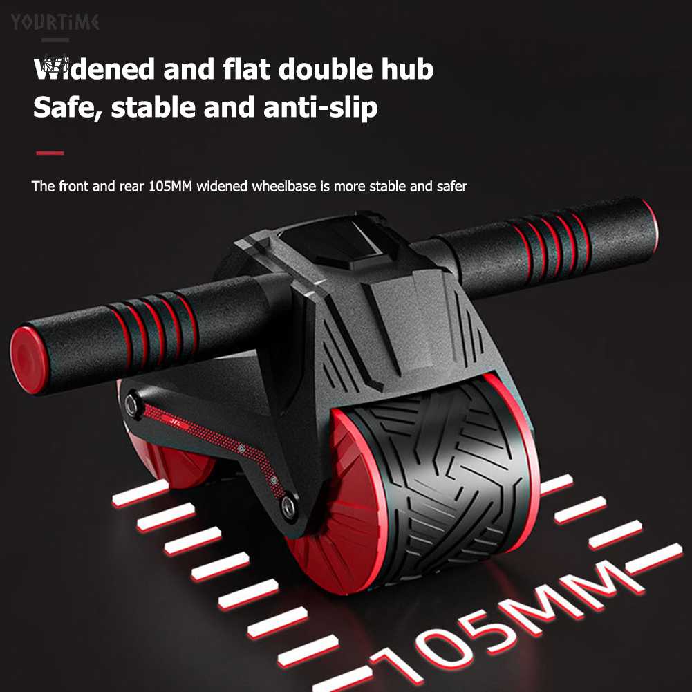 Con Lăn Tập Bụng Có Đệm Đầu Gối An Toàn Không Ồn Màu Sắc Ngẫu Nhiên