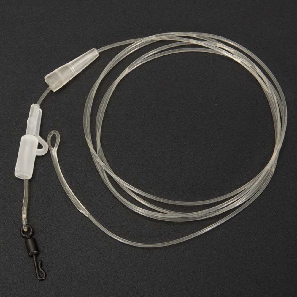 Cuộn Dây Câu Cá 1m Bằng Fluorocarbon Kèm Kẹp Xoay Thay Đổi Nhanh Chóng