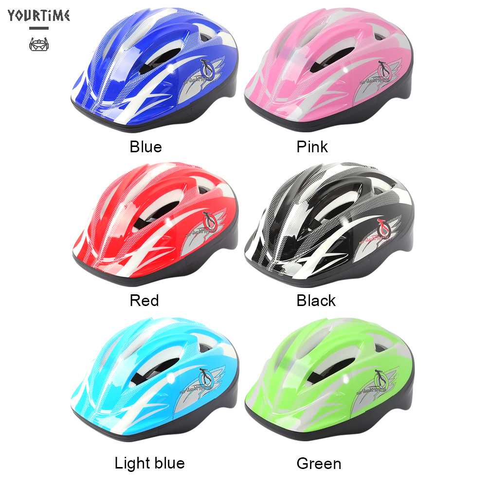 Mũ Bảo Hiểm Họa Tiết Hoạt Hình Chống Rơi Cho Trẻ Em