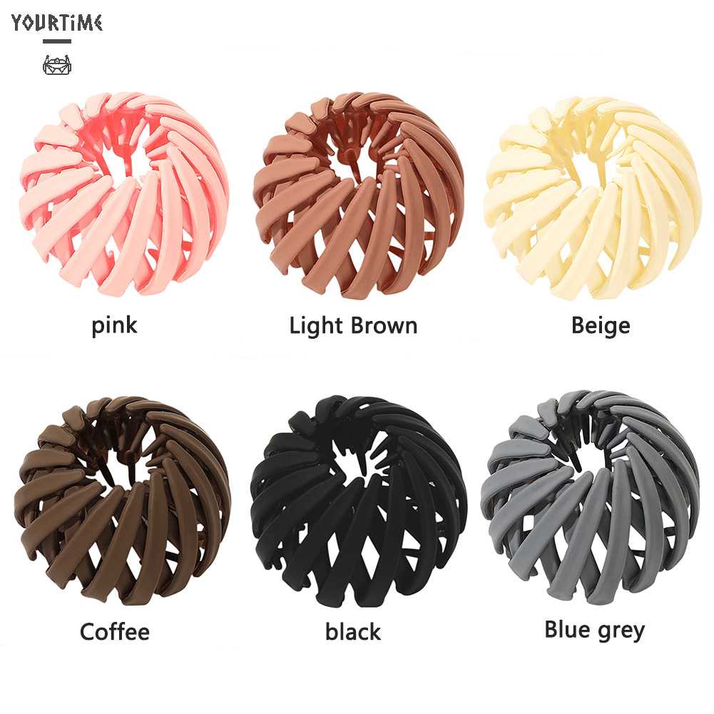 Kẹp Tóc Hình Tổ Chim Bằng Nhựa Resin Điều Chỉnh Được Cho Nữ