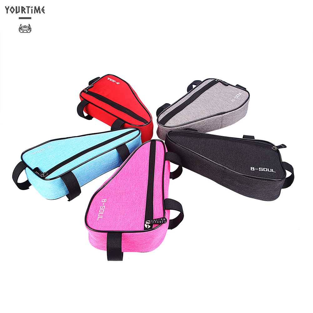 Túi Tam Giác Đựng Vật Dụng Chống Mài Mòn Gắn Khung Trước Xe Đạp