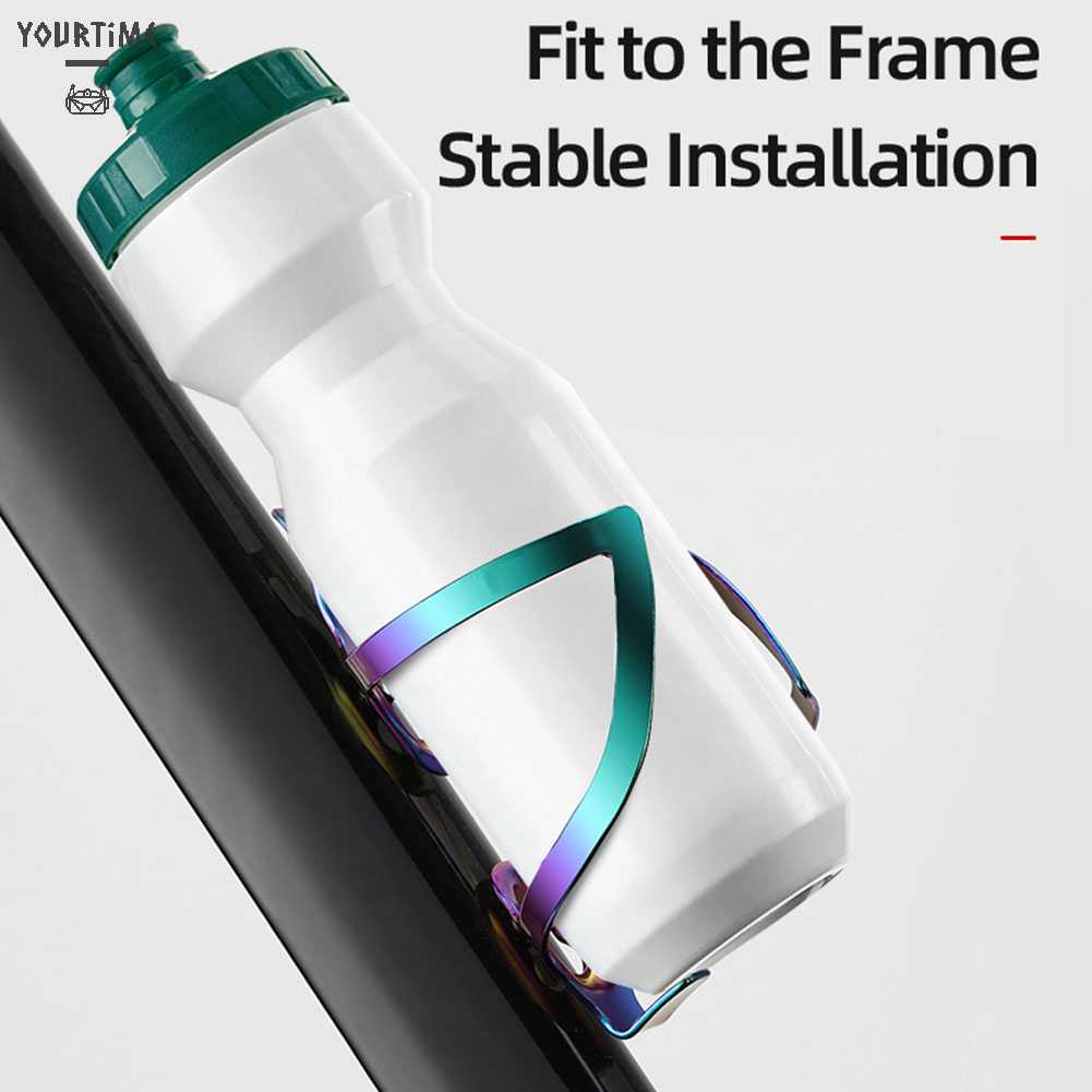 Giá Đỡ Bình Nước Bằng Nhôm Gắn Xe Đạp Leo Núi Tiện Lợi