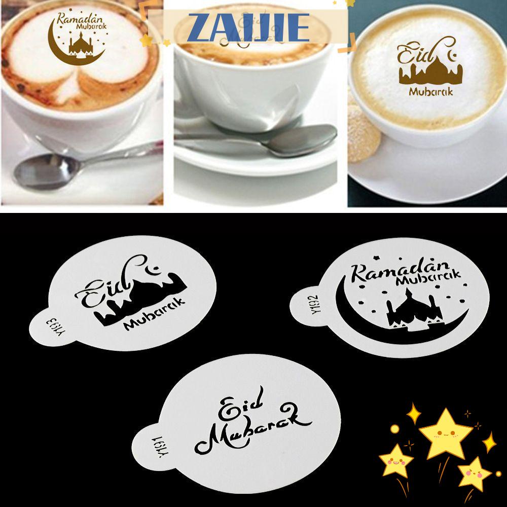 Set 3 / 6 Khuôn Tạo Hình Cà Phê Bánh Quy ZAIJIE24