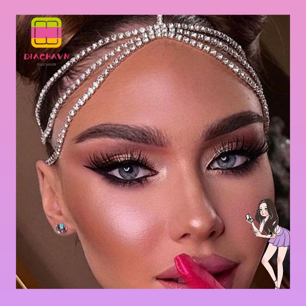 Vòng Cài Tóc Nhiều Lớp Phong Cách Bohemian Cho Cô Dâu