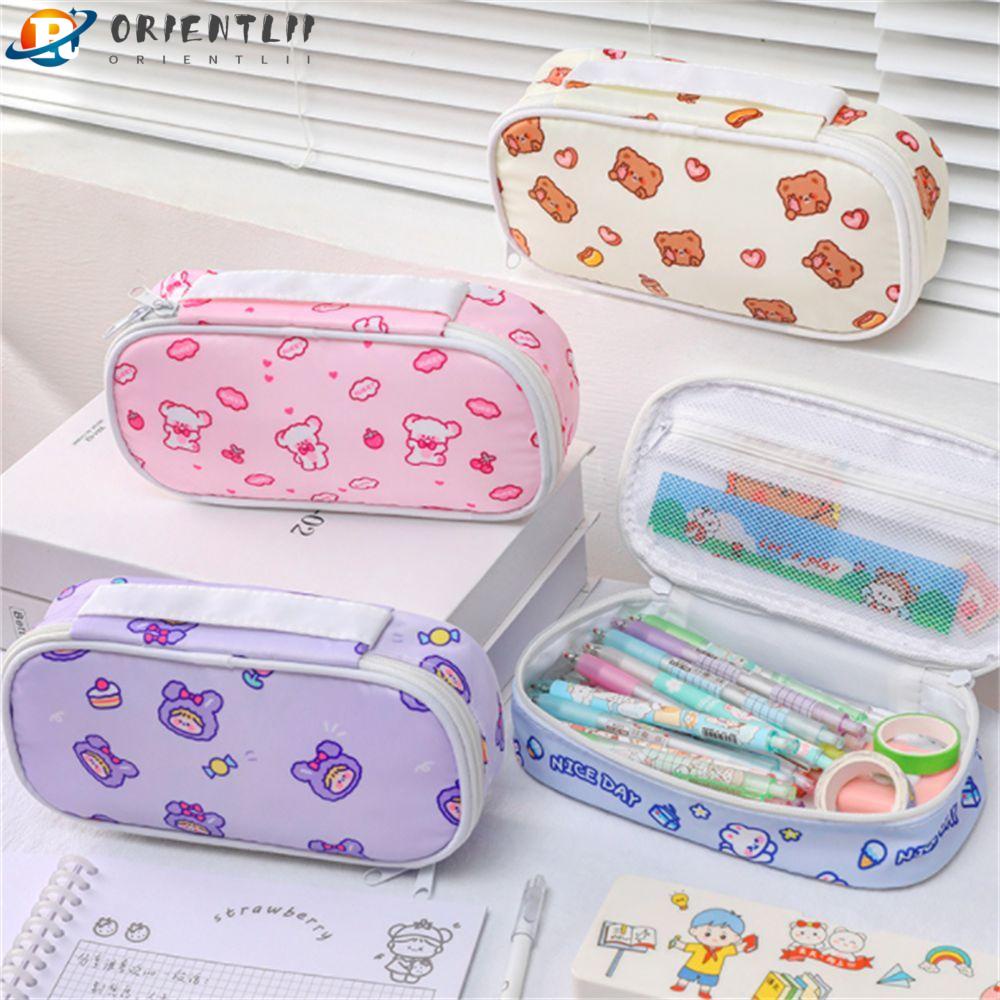 Hộp Đựng Bút Sức Chứa Lớn Họa Tiết Dễ Thương Cho Học Sinh