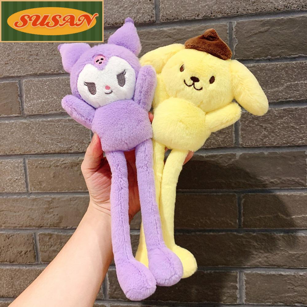 Móc Khóa Hình Thú Nhồi Bông Mềm Mại Đáng Yêu