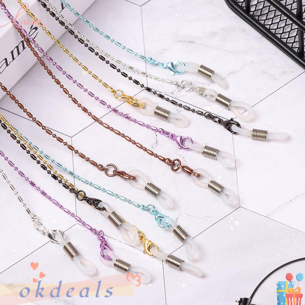 Dây Đeo Mắt Kính Bằng Kim Loại Phong Cách Vintage