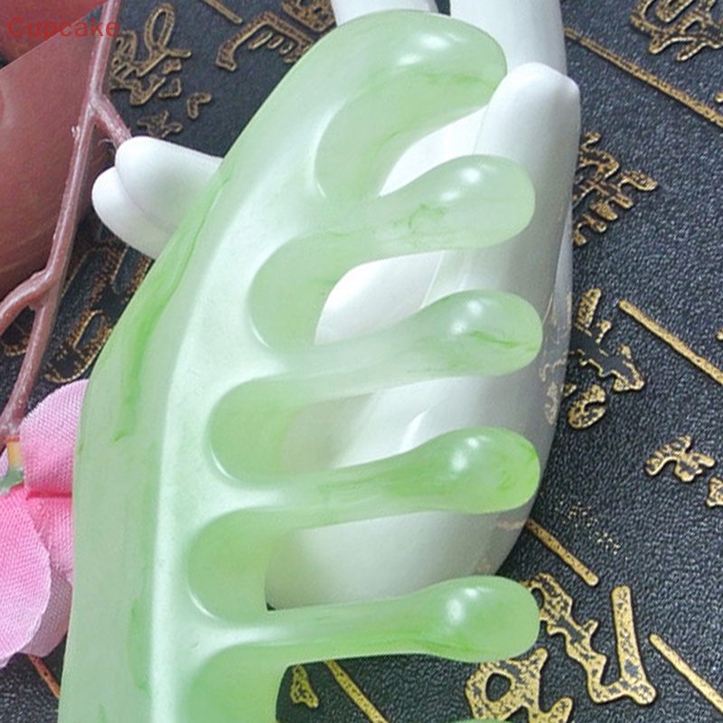 1 Lược Mát Xa Bằng Nhựa Resin Răng Thưa Mát Xa Da Đầu