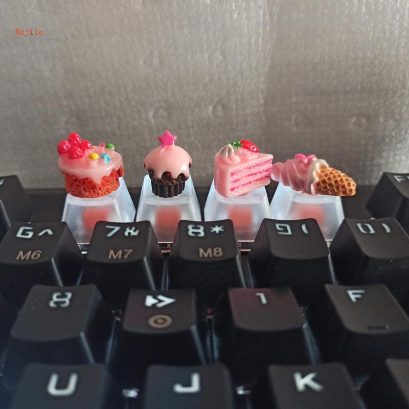 Nút Bàn Phím OEM R4 Họa Tiết Cây Kem Dễ Thương