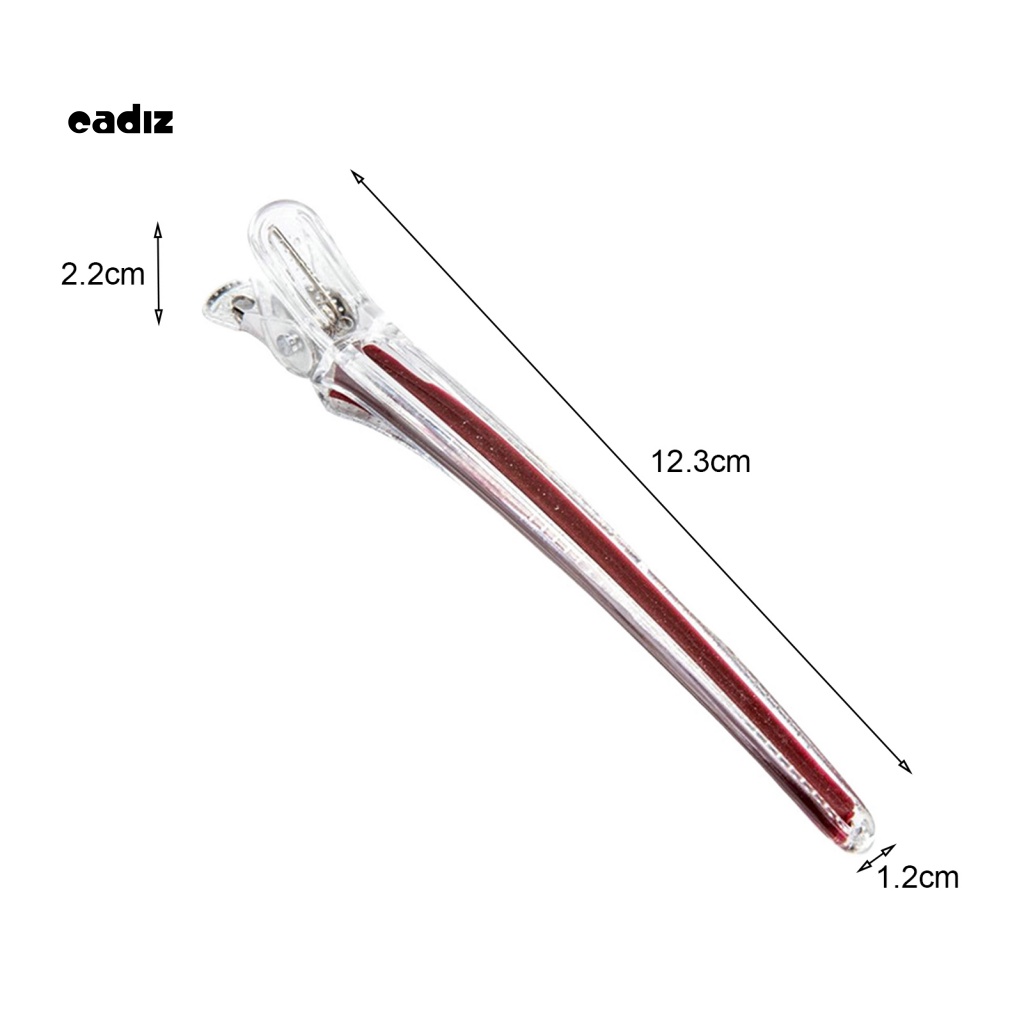 Bộ 6 Kẹp Tóc Bằng Nhôm Màu Sắc Ngọt Ngào Không Để Lại Dấu Vết Tiện Dụng
