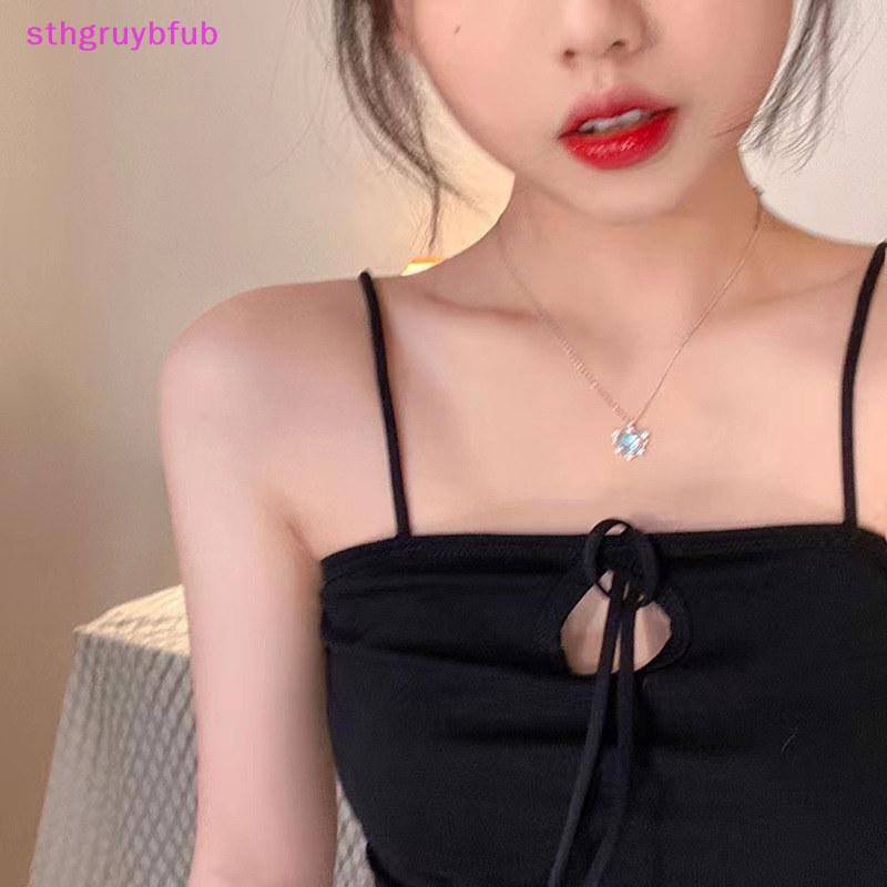 Vòng cổ Mặt Trái Tim Đính Đá Phong Cách Vintage