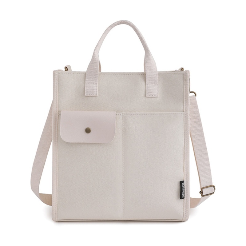 Túi vải Sức Chứa Lớn Màu Sắc Đơn Giản Cho Nữ