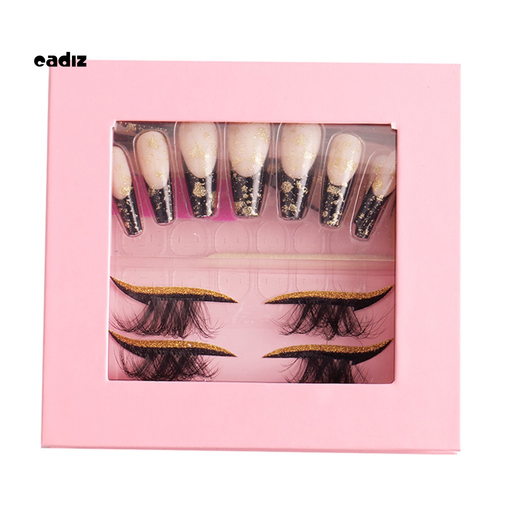 1 Bộ Lông Mi Giả Hiệu Ứng 3D Nhiều Màu Sắc Trang Trí Móng Tay Nghệ Thuật Dành Cho Nữ
