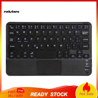 Bàn phím bluetooth không dây siêu mỏng 59 phím có cảm ứng cho máy tính bảng / pc