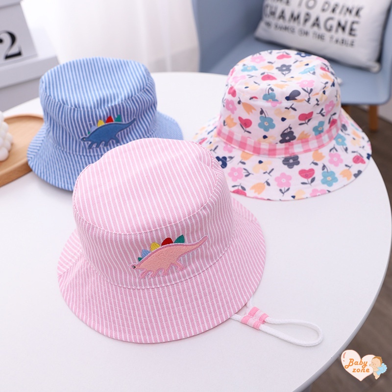 Mũ Tai Bèo Họa Tiết Khủng Long Hoạt Hình Dễ Thương Cho Bé
