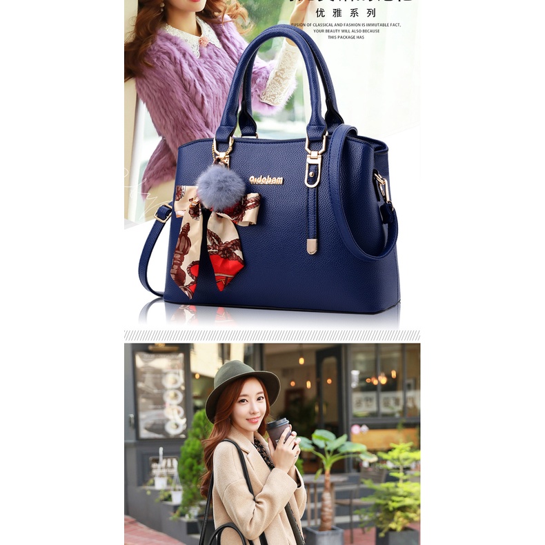 Túi Xách Da Đeo Vai Phong Cách Hàn Quốc Cho Nữ